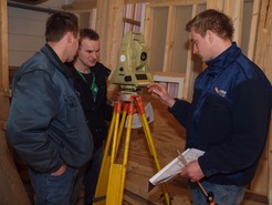 Werken met moderne total stations